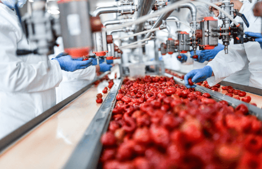 In the highly competitive F&B sector, Odoo Manufacturing supports batch production, quality control, and compliance with local regulations
